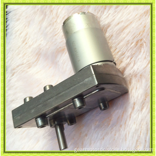 Metal gearbox 10rpm high power dc square geared motor